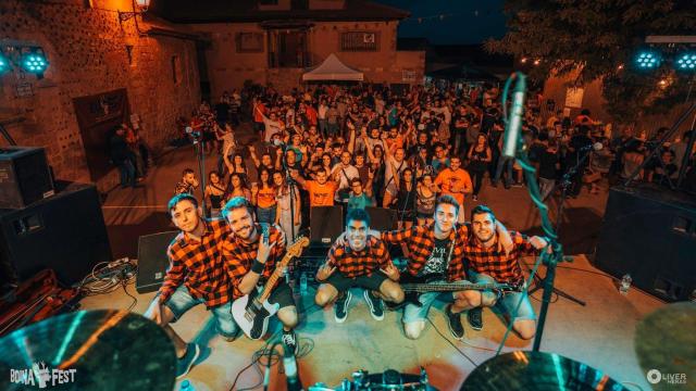 Uno de los grupos que ha actuado en el Boina Fest en una edición anterior