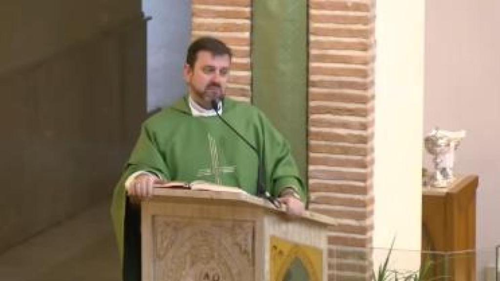 El párroco de Valdepeñas, Emilio Monte.