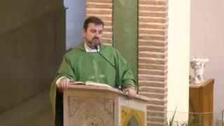 El párroco de Valdepeñas, Emilio Monte.