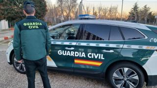 Un coche de la Guardia Civil de Valladolid