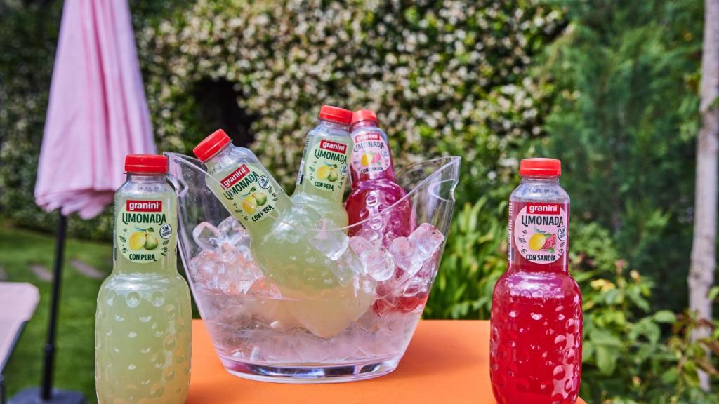 Limonadas de sandía y pera, una de las novedades del verano.