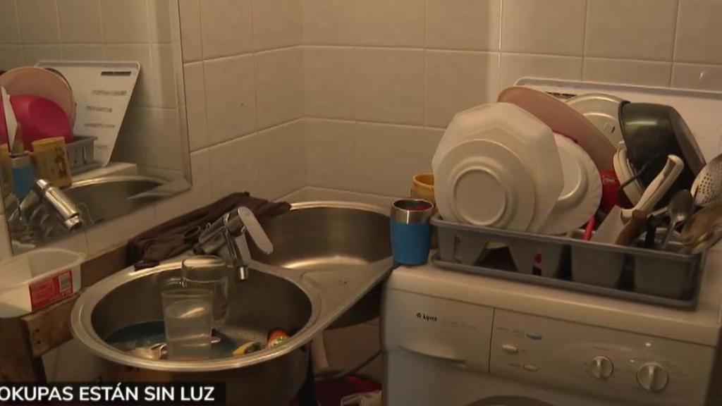 No tienen luz en el edificio.