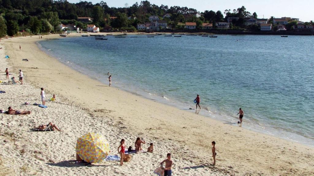 Playa de Boa, en Noia.