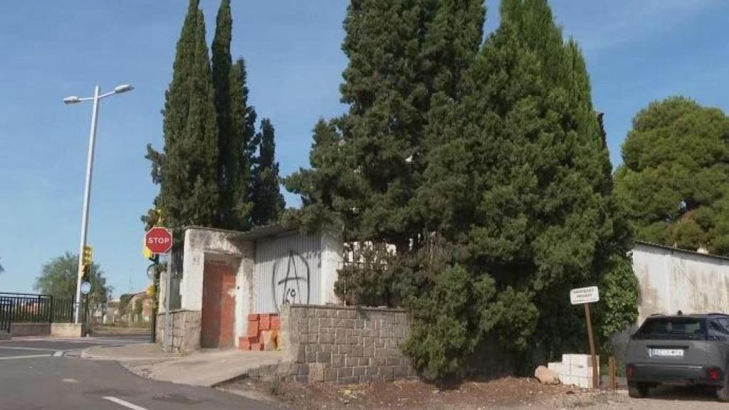 La vivienda donde se produjeron los hechos, en el barrio Oliver de Zaragoza.