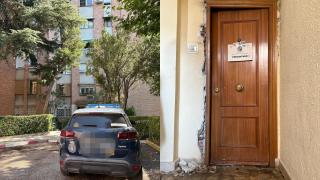 El edificio y el piso en el que vivía Ramón P.H. en Latina.