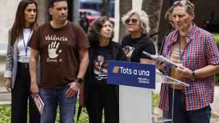 Representantes de víctimas de la dana. Rober Solsona / Europa Press