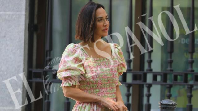 Tamara Falcó, por las calles de Madrid, el pasado sábado, 2 de agosto.