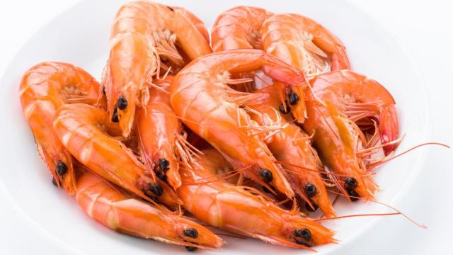Una ración de langostinos