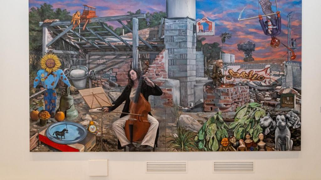 Imagen de una de las obras de Curro González.