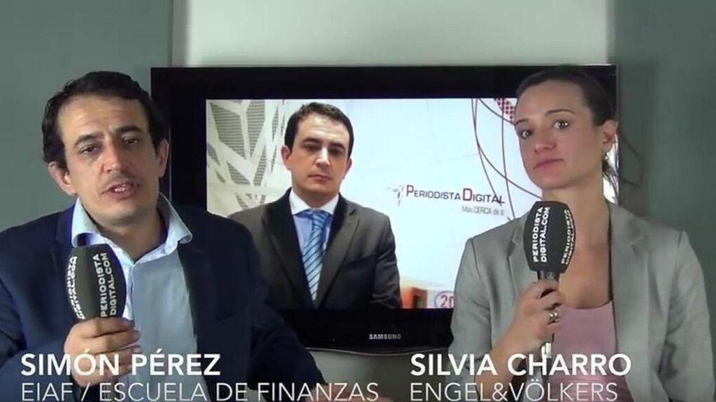 Simón Pérez y Silvia Charro en el vídeo viral en el que hablan de hipotecas bajo el efecto de las drogas.