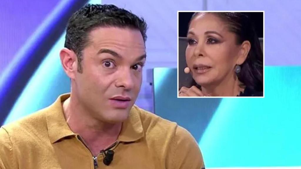 Antonio Rossi e Isabel Pantoja en Telecinco.