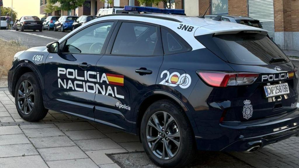 Imagen de un coche de la Policía Nacional de Valladolid