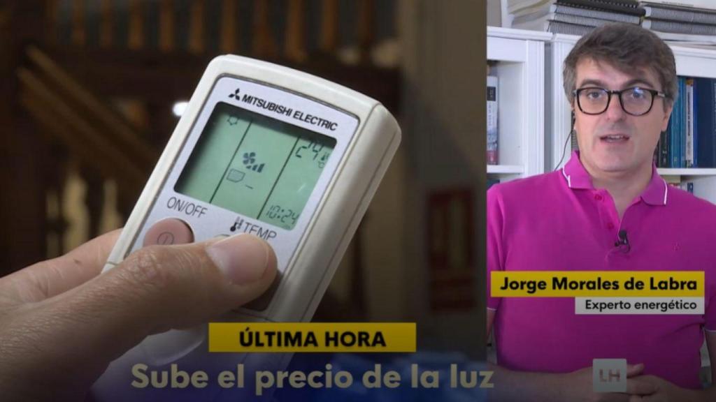 Jorge Morales de Labra en su intervención en la Hora de la 1.