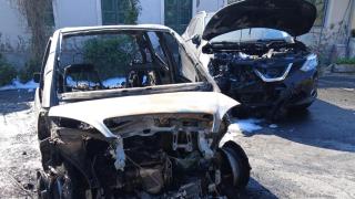 Arde un coche en San Pedro de Nós, en Oleiros (A Coruña)