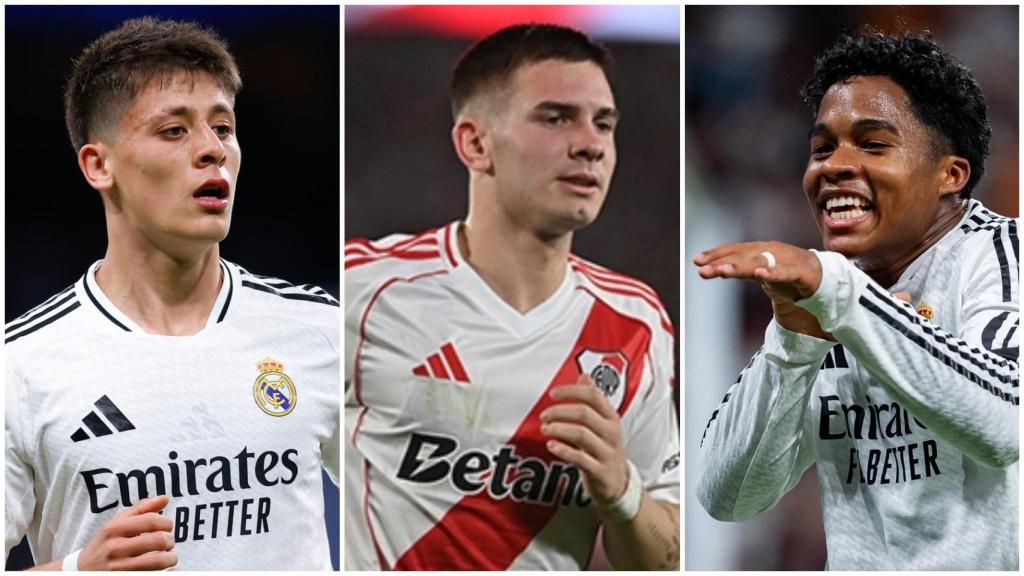 Güler, Mastantuono y Endrick