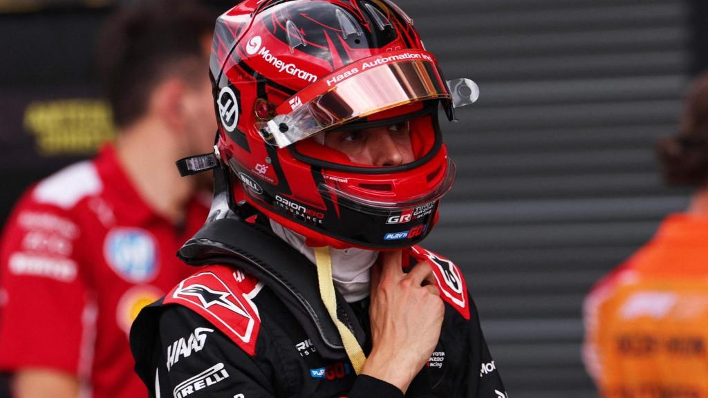 Ocon, en el GP de Hungría.