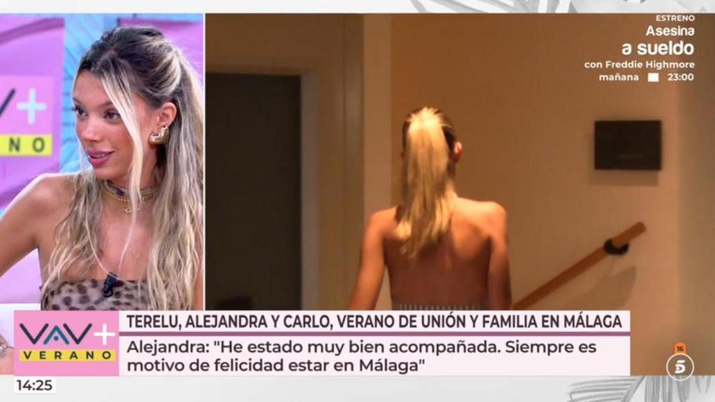 Alejandra Rubio en 'Vamos a ver'.