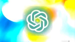 Fotomontaje inspirado en el logo de ChatGPT