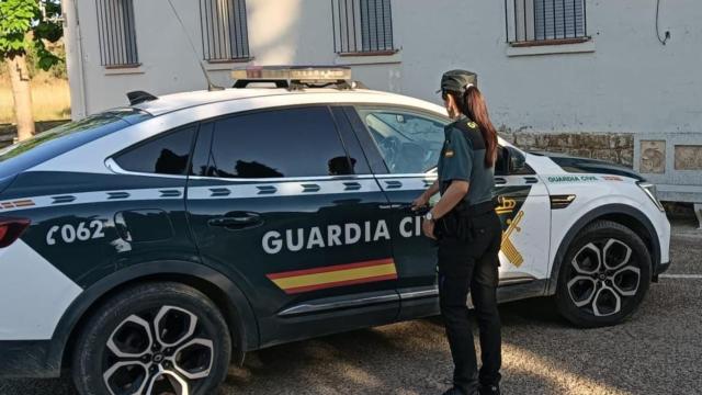 Un coche de la Guardia Civil en Valladolid