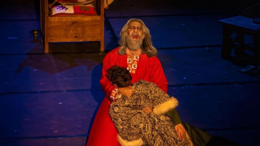 El actor Jesús Lozano en la interpretación de 'Alfonso X, la Última Cantiga' (Redescena)