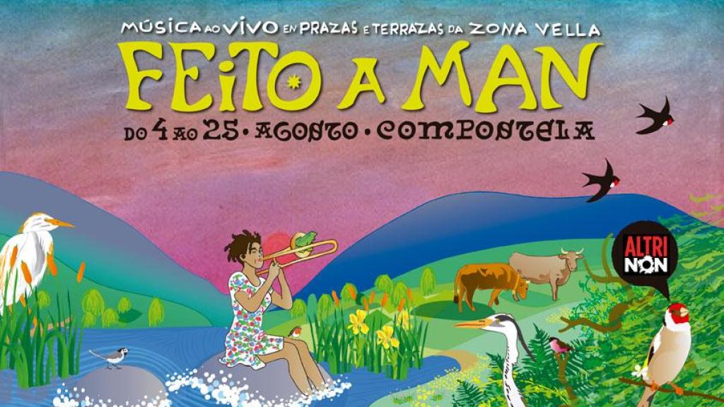 Cartel de la nueva edición de 'Feito a man'