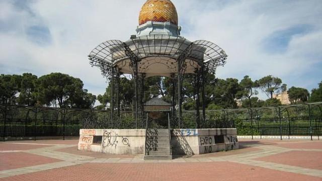 El Quiosco de la Música del Parque Grande.