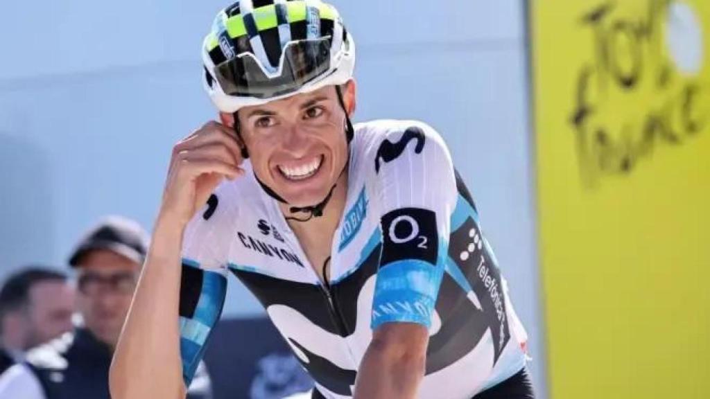 Enric Mas, en el Tour de Francia.