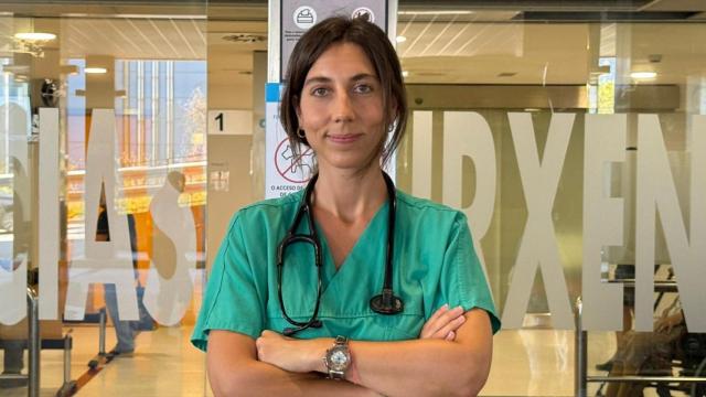 Noelia Varela, médica adjunta del servicio de Urgencias del CHUAC