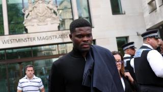 Thomas Partey, a la salida del Tribunal de Magistrados de Westminster