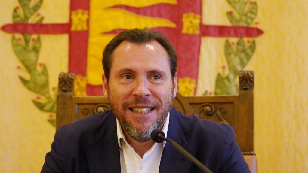 Óscar Puente durante su etapa como alcalde de Valladolid