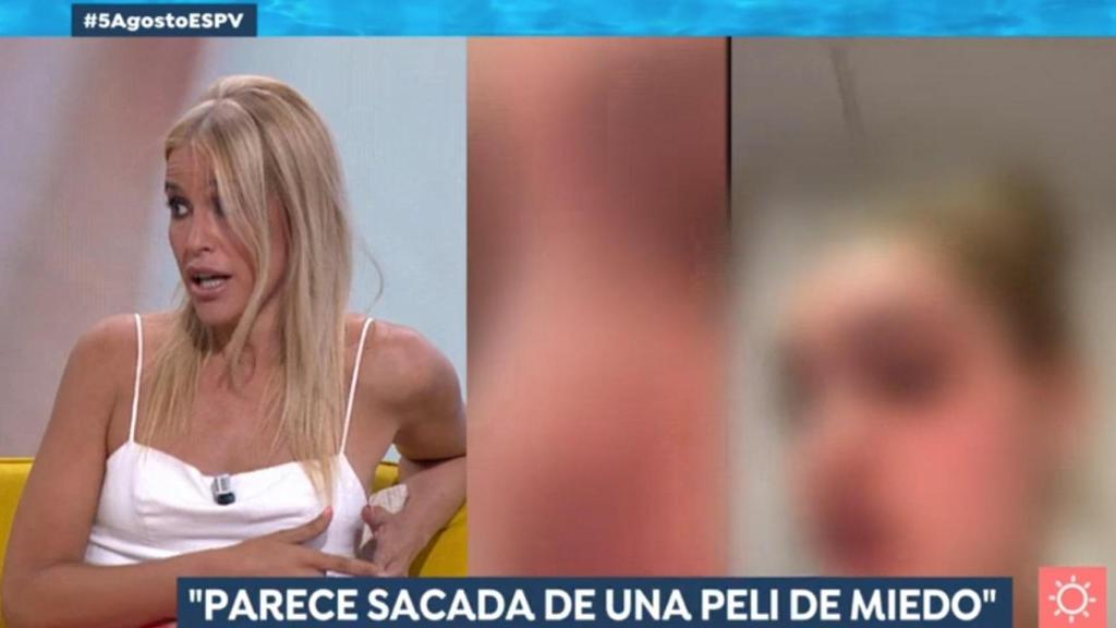 Afra Blanco en 'Espejo Público'.