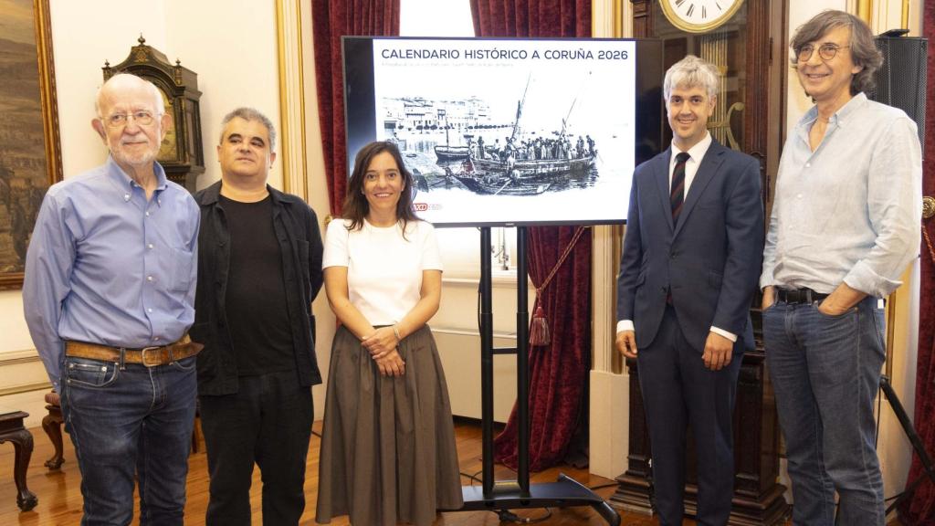 Presentación del Calendario Histórico de A Coruña.