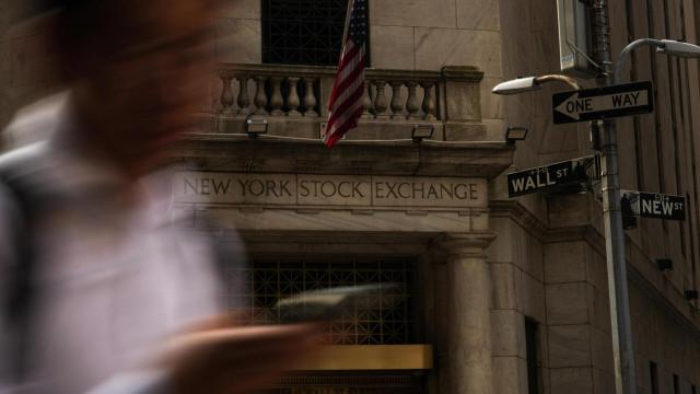 Edificio de la Bolsa de Nueva York.