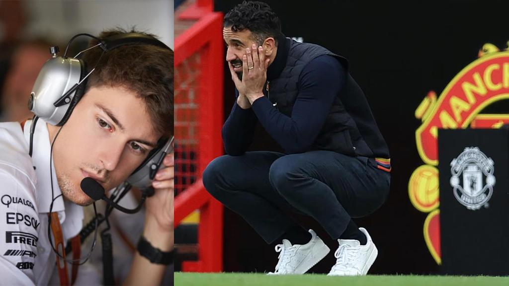 Michael Sansoni y Ruben Amorim, en un fotomontaje