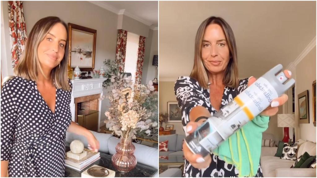 Lucía Lipperheide, experta en limpieza.