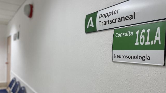 El laboratorio de Neurosonología del Clínico.