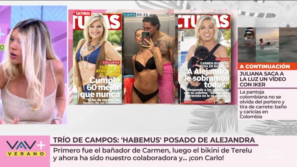 Alejandra Rubio en 'Vamos a ver'.