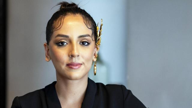 Retrato de la pintora.