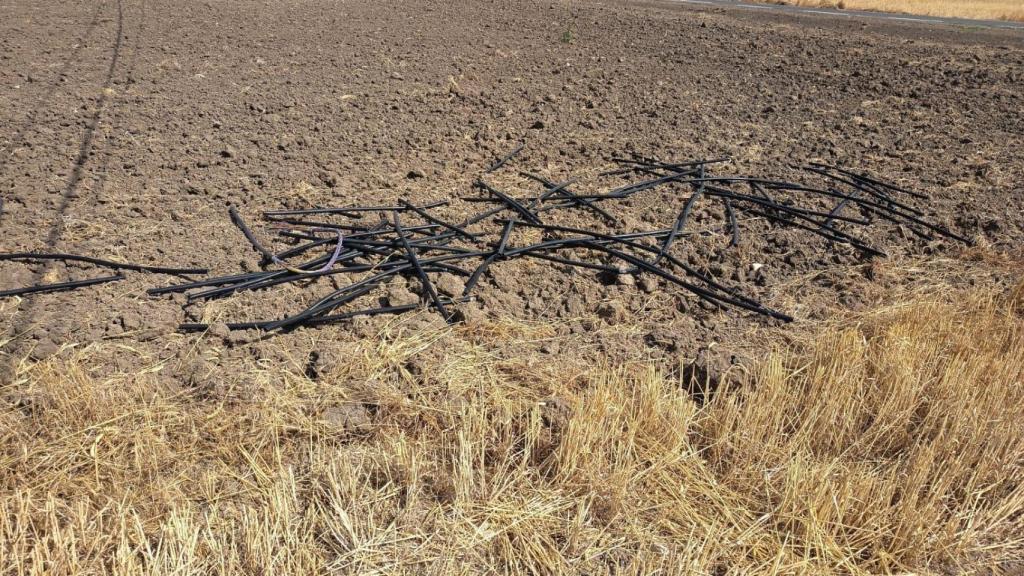 Los saqueos y abandono del cableado telefónico en Ávila repercute directamente en los agricultores