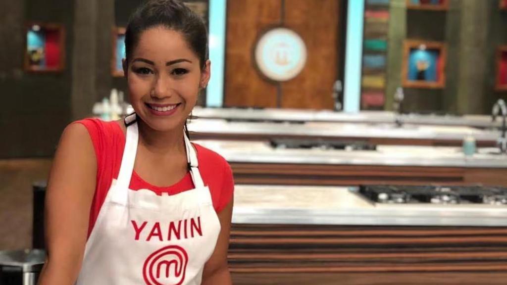 Yanin Campos en la cuarta temporada de 'MasterChef México'.