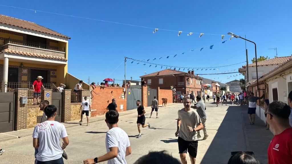 Encierro en Cazalegas.