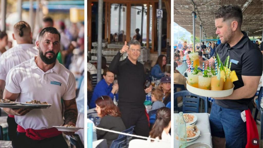 Camareros de El Tintero.