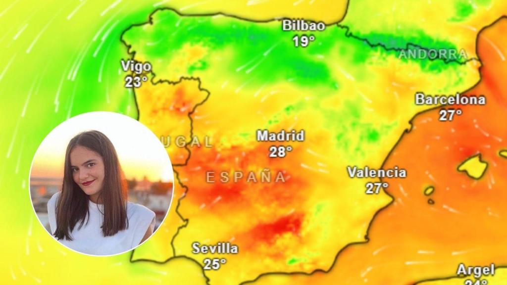 Andrea Danta, meteoróloga.