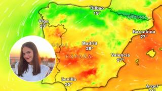 Andrea Danta, meteoróloga.