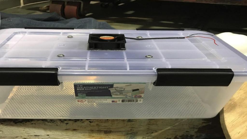 Depurador de CO2 casero.