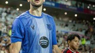 Joan García, durante la gira asiática del FC Barcelona