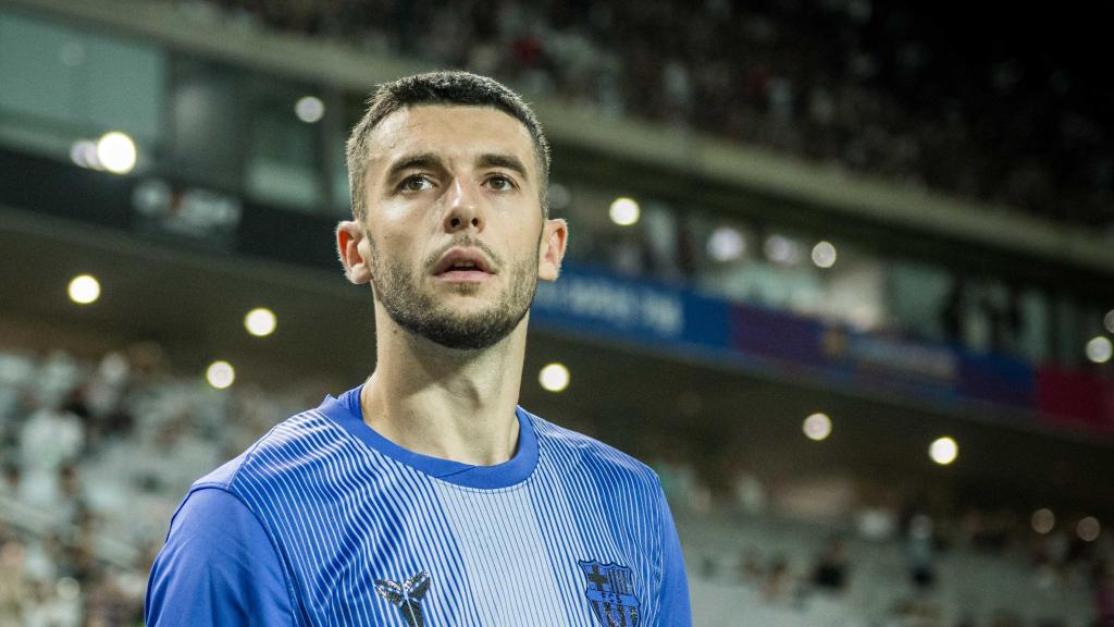 Joan García, durante la gira asiática del FC Barcelona