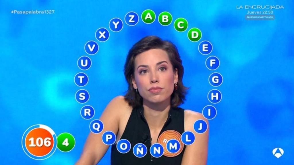 Rosa, concursante de 'Pasapalabra'.