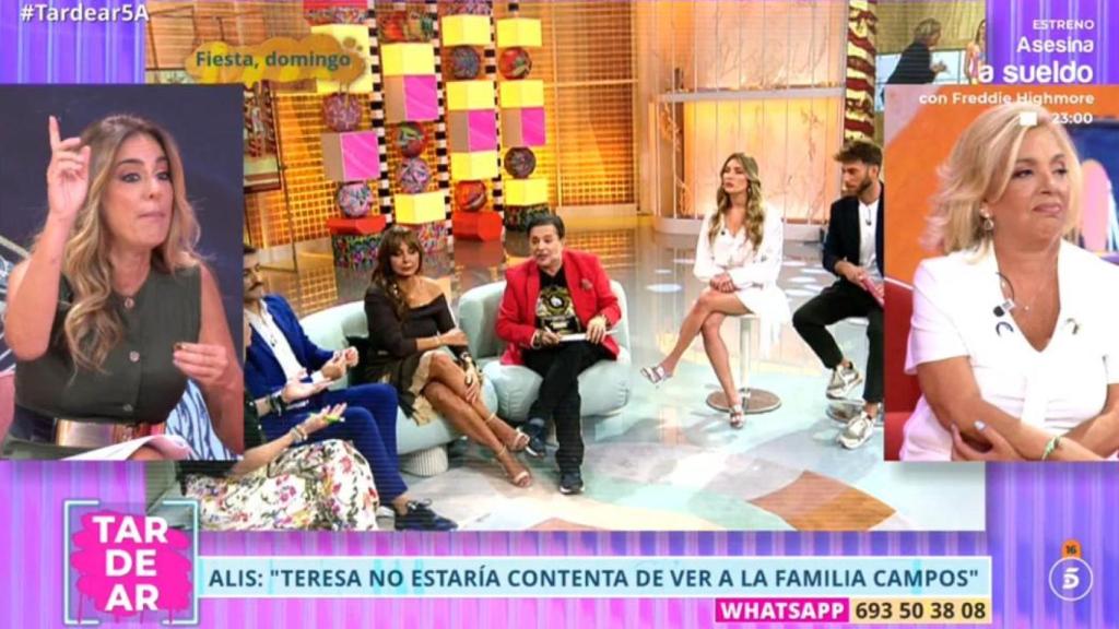 Carmen Borrego y Verónica Dulanto en 'Tardear'.