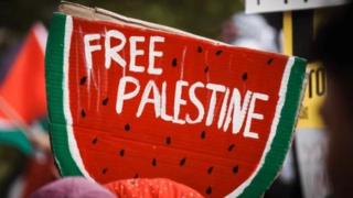 Halifax Canadá, 9 de diciembre de 2023. Firma de la manifestación para terminar la guerra en Palestina.